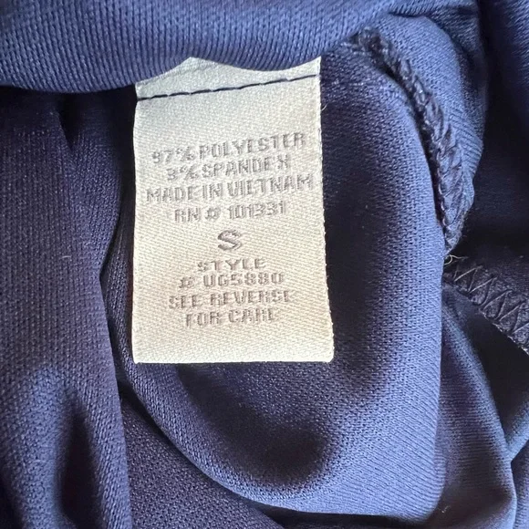 Charlotte Russe Blue & White Vertically Striped Button-Up Dress W/ Waist Tie. S. - Picture 13 of 14